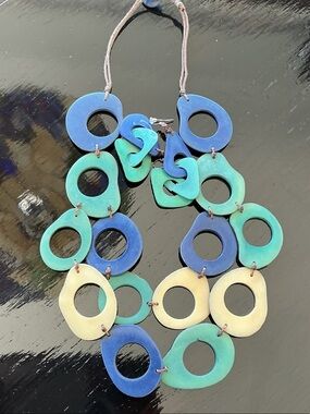Handmade Tagus nut jewelry set